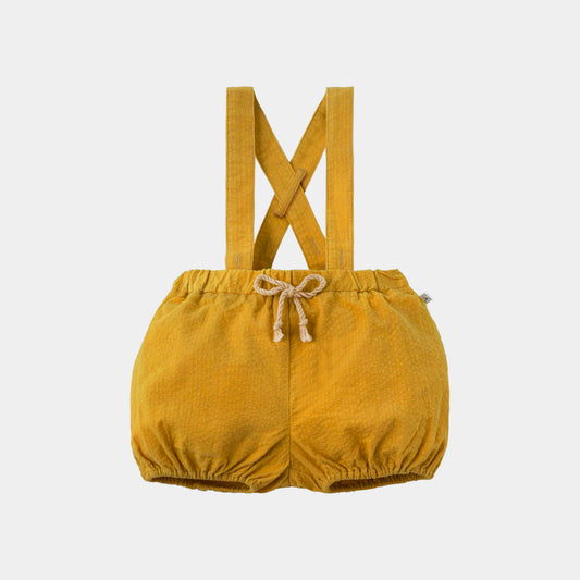 サスペンダー付かぼちゃパンツ(イエロー)