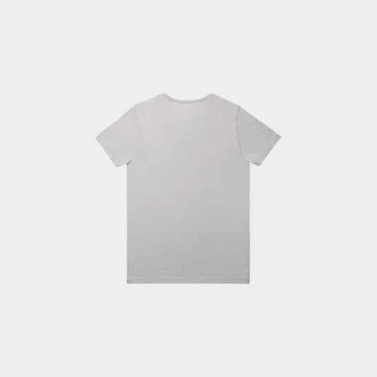 (スマイルコットン100%)メンズ半袖インナー(Lグレー) 【日本アトピー協会推薦品】