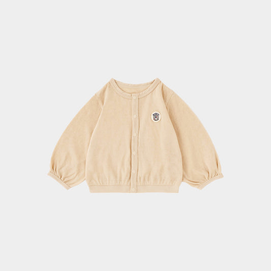 カーディガン(ベージュ)・サテンチュチュ(Lグレー) 2点セット