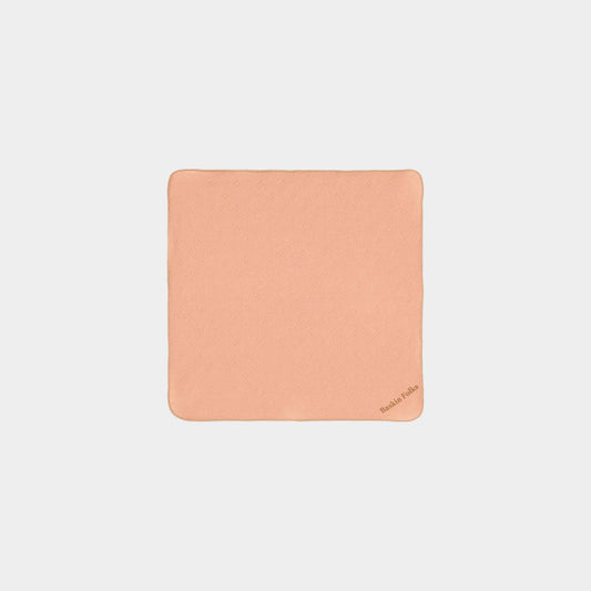 ハンカチ2枚(ピンク/ベージュ)+沐浴布1枚(ブラウン)セット【日本アトピー協会推薦品】