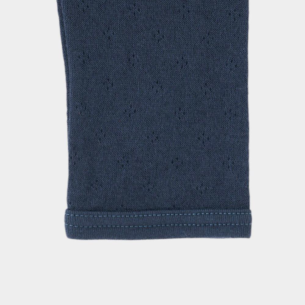 レギンス(スマイルコットン)ネイビー 【日本アトピー協会推薦品】