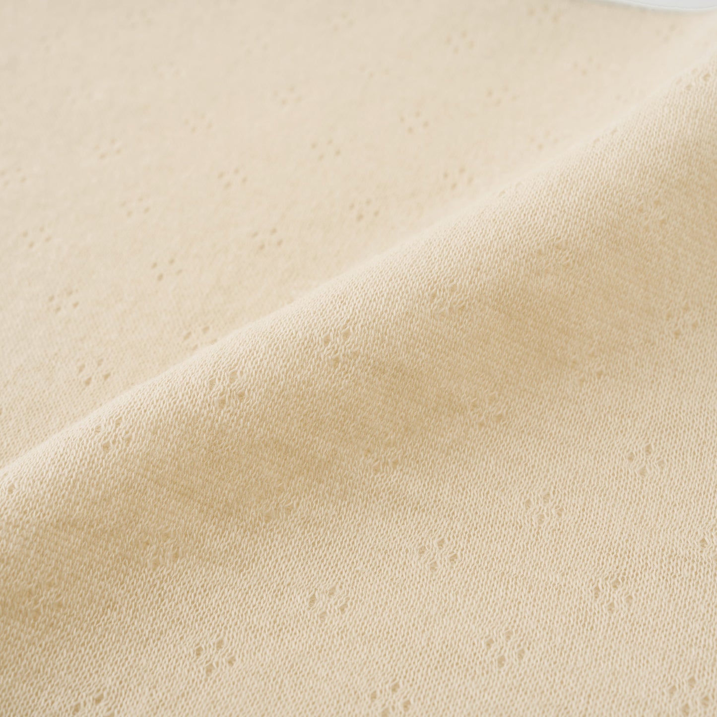 スリーパー(スマイルコットン)ベージュ 【日本アトピー協会推薦品】|名入れ可能