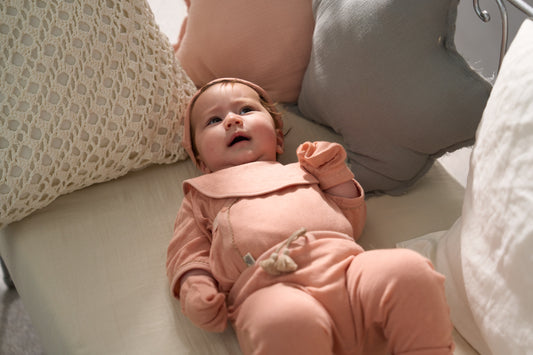 レギンス(スマイルコットン)ピンク 【日本アトピー協会推薦品】