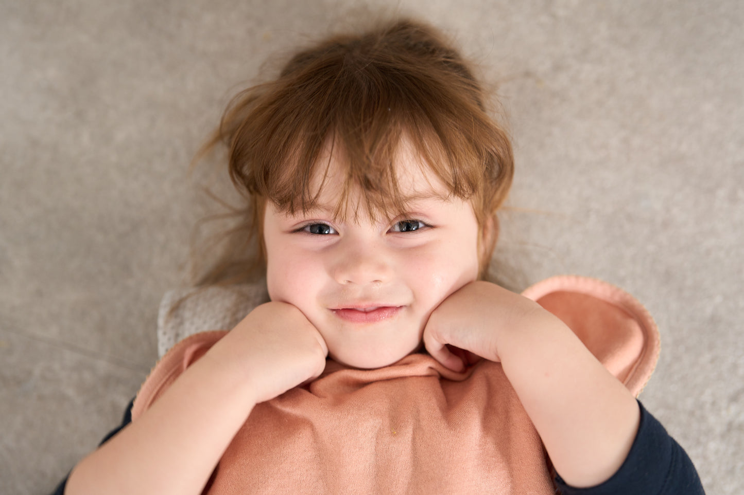 おくるみ(スマイルコットン)ピンク 【日本アトピー協会推薦品】