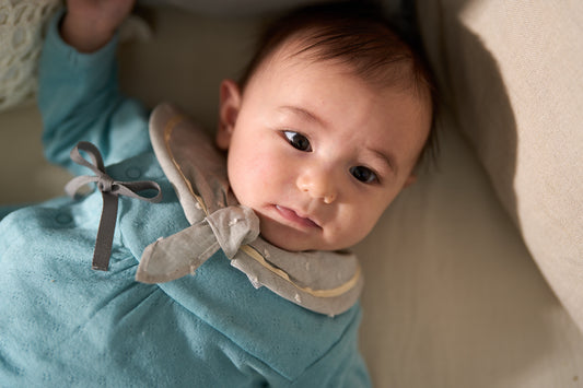 スタイ オーガニックコットン バンダナ風(Lグレー)