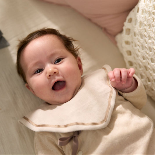 スタイ 綿ワッシャー(ベージュ)【名入れ可能】