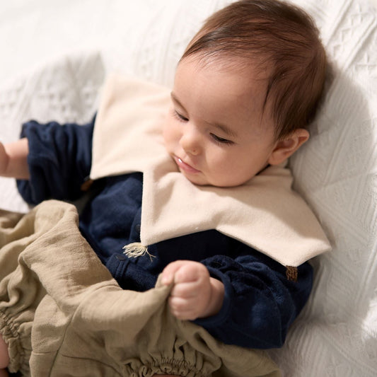 スタイ パイル星形 フリンジ(ベージュ)【名入れ可能】