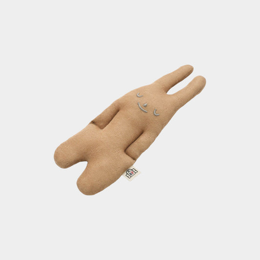 にぎにぎ(スマイルコットン)ブラウン 【日本アトピー協会推薦品】