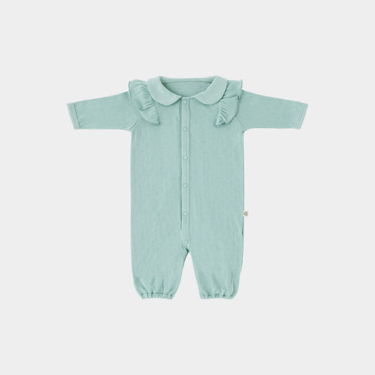 2WAYオール(スマイルコットン)ブルー 【日本アトピー協会推薦品】