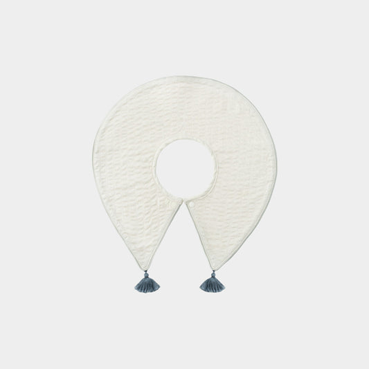 チェック柄チュチュ(ネイビー)・ウェーブローンフリンジスタイ(ベージュ)・にぎにぎ(ベージュ) 3点セット