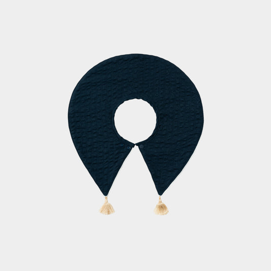 チェック柄チュチュ(ベージュ)・ウェーブローンフリンジスタイ(ネイビー)・にぎにぎ(ブラウン) 3点セット