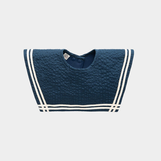 スタイ3点セット(セーラー風/ネイビー・綿ワッシャー/ベージュ・パイル星形/Cグレー)