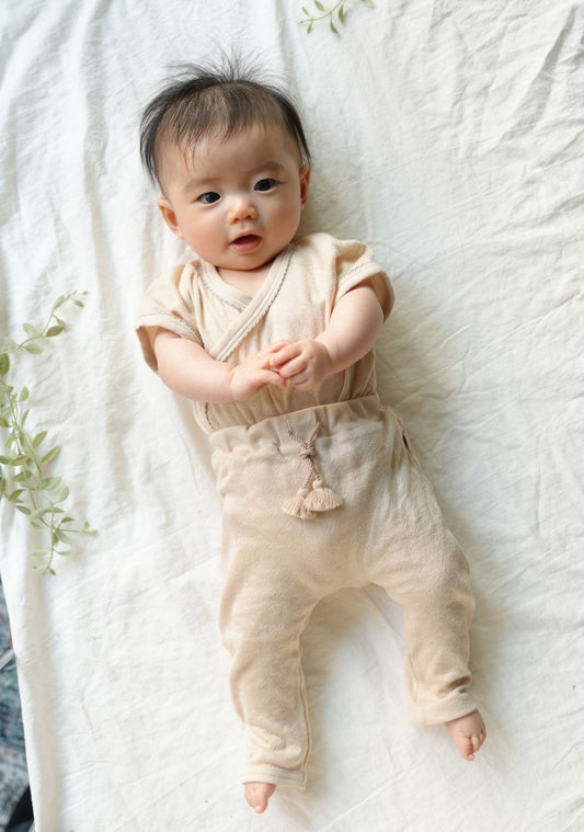 レギンス(スマイルコットン)ベージュ 【日本アトピー協会推薦品】