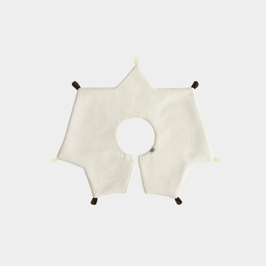 パイル星形フリンジスタイ(ベージュ)・綿ワッシャースタイ(ネイビー)・にぎにぎ(ブラウン) 3点セット