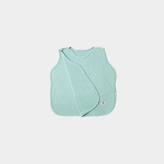 スリーパー(スマイルコットン)ブルー 【日本アトピー協会推薦品】|名入れ可能