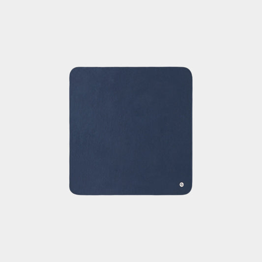 スマイルコットン おくるみ・にぎにぎ 2点セット(ネイビー/ピンク)【日本アトピー協会推薦品】