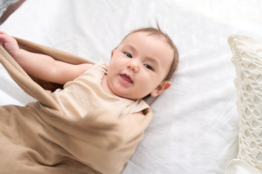 ノースリボディスーツ(スマイルコットン)ベージュ 【日本アトピー協会推薦品】