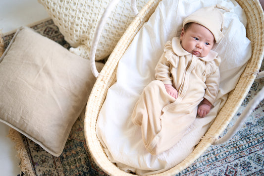 2WAYオール(スマイルコットン)ベージュ 【日本アトピー協会推薦品】