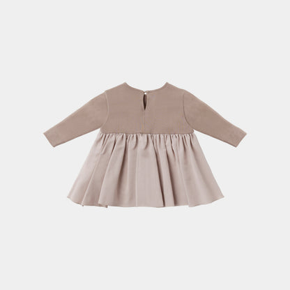 カット×グログラン　ドッキングワンピース ２色