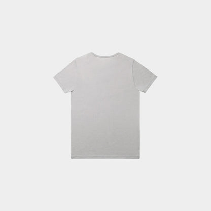 （スマイルコットン100％）メンズ半袖インナー(Lグレー） 【日本アトピー協会推薦品】
