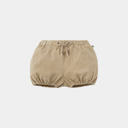 サスペンダー付かぼちゃパンツ（ベージュ）