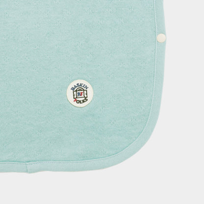 スリーパー（スマイルコットン）ブルー 【日本アトピー協会推薦品】