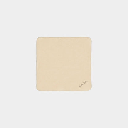 ハンカチ（スマイルコットン）ベージュ 【日本アトピー協会推薦品】