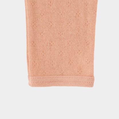 レギンス（スマイルコットン）ピンク 【日本アトピー協会推薦品】