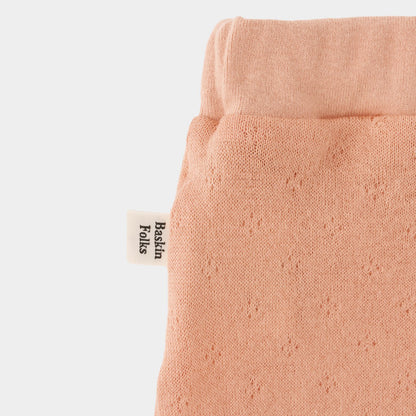 レギンス（スマイルコットン）ピンク 【日本アトピー協会推薦品】