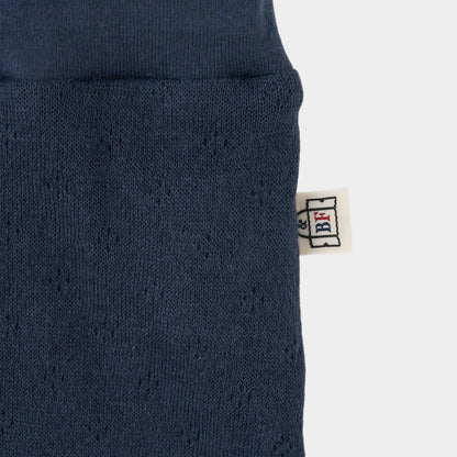 レギンス（スマイルコットン）ネイビー 【日本アトピー協会推薦品】
