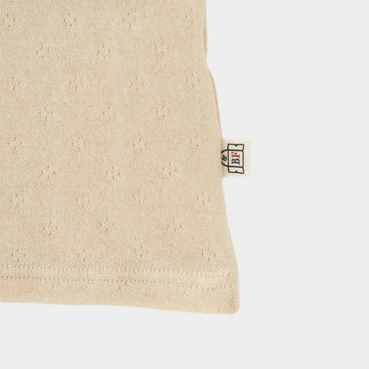 半袖インナー（スマイルコットン）ベージュ 【日本アトピー協会推薦品】