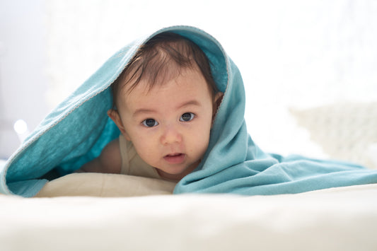 おくるみ（スマイルコットン）５色 【日本アトピー協会推薦品】