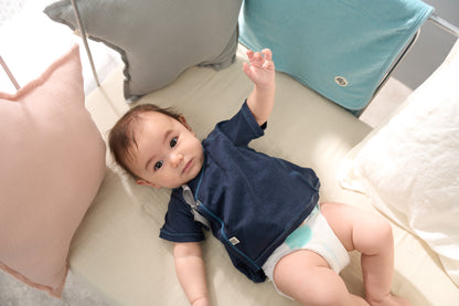 短肌着（スマイルコットン）５色 【日本アトピー協会推薦品】