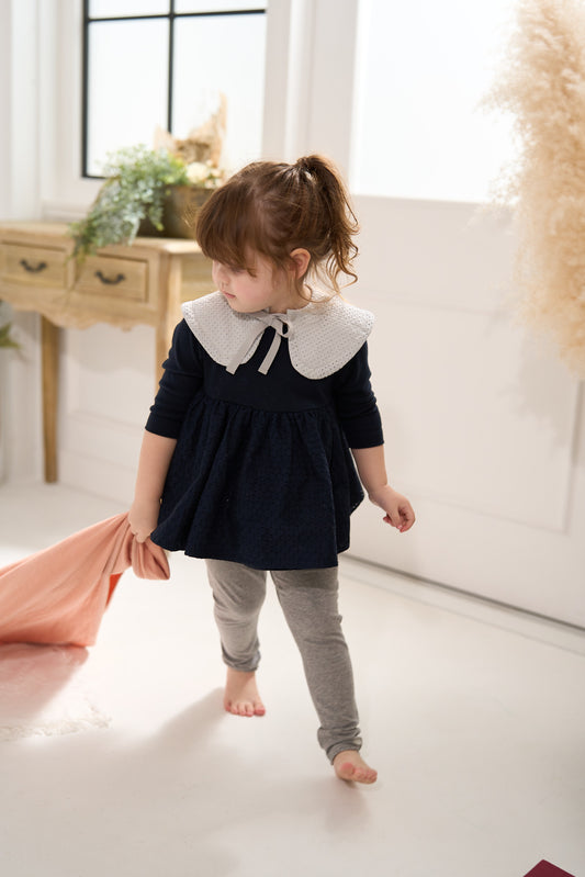 スタイ　綿レース玉小　３色