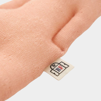 にぎにぎ（スマイルコットン）ピンク【日本アトピー協会推薦品】