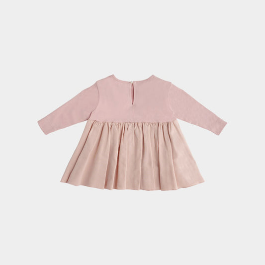 カット×グログラン　ドッキングワンピース ２色