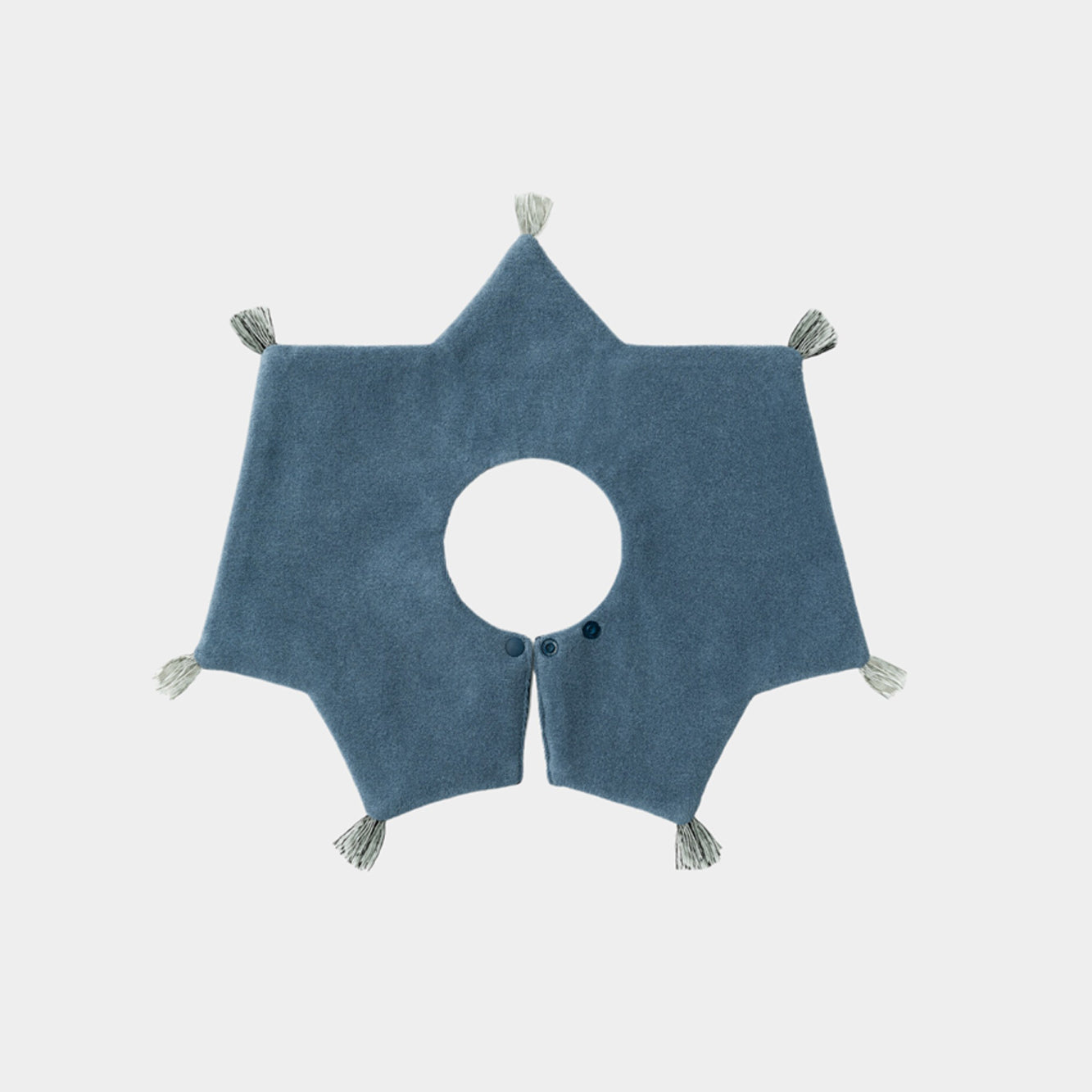 スタイ2枚・ボディースーツ・かぼちゃパンツ4点セット（ブルー×ベージュ）｜出産祝いにおすすめ