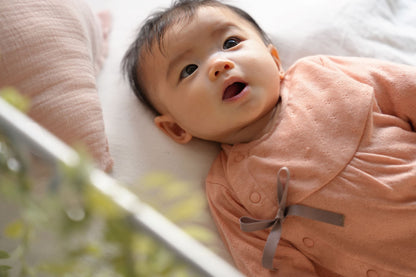 カバーオール（スマイルコットン）５色 【日本アトピー協会推薦品】