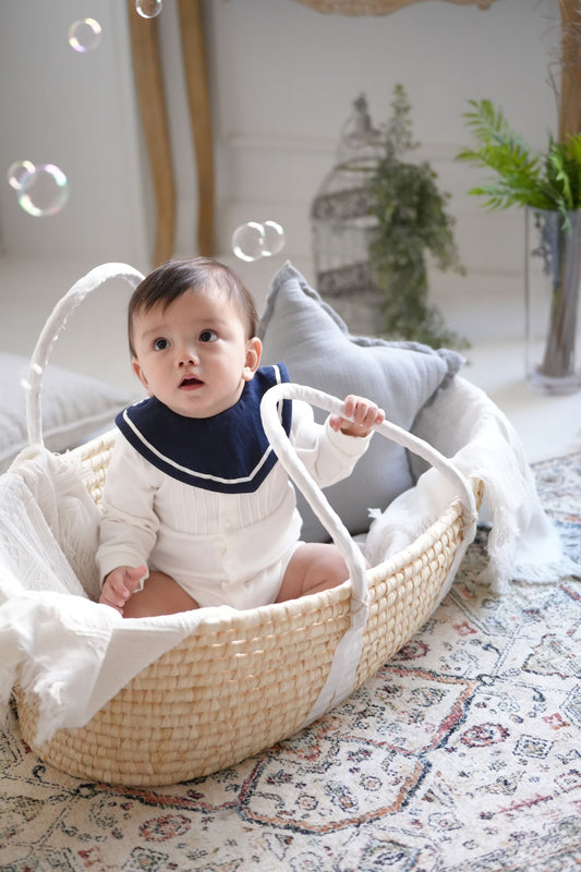 スタイ　綿ワッシャー　２色