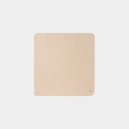 スマイルコットン  おくるみ・にぎにぎ   2点セット（ベージュ）【日本アトピー協会推薦品】