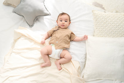 短肌着（スマイルコットン）５色 【日本アトピー協会推薦品】