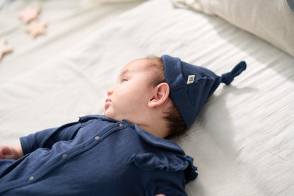 新生児　帽子（スマイルコットン）５色 【日本アトピー協会推薦品】